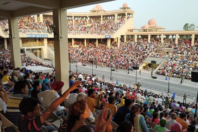 Wagah Border Flag Retreat Ceremony - A smooth Amritsar pickup makes the half-day easier